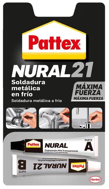 Soldadura metálica en frío PATTEX NURAL21 2x11ML